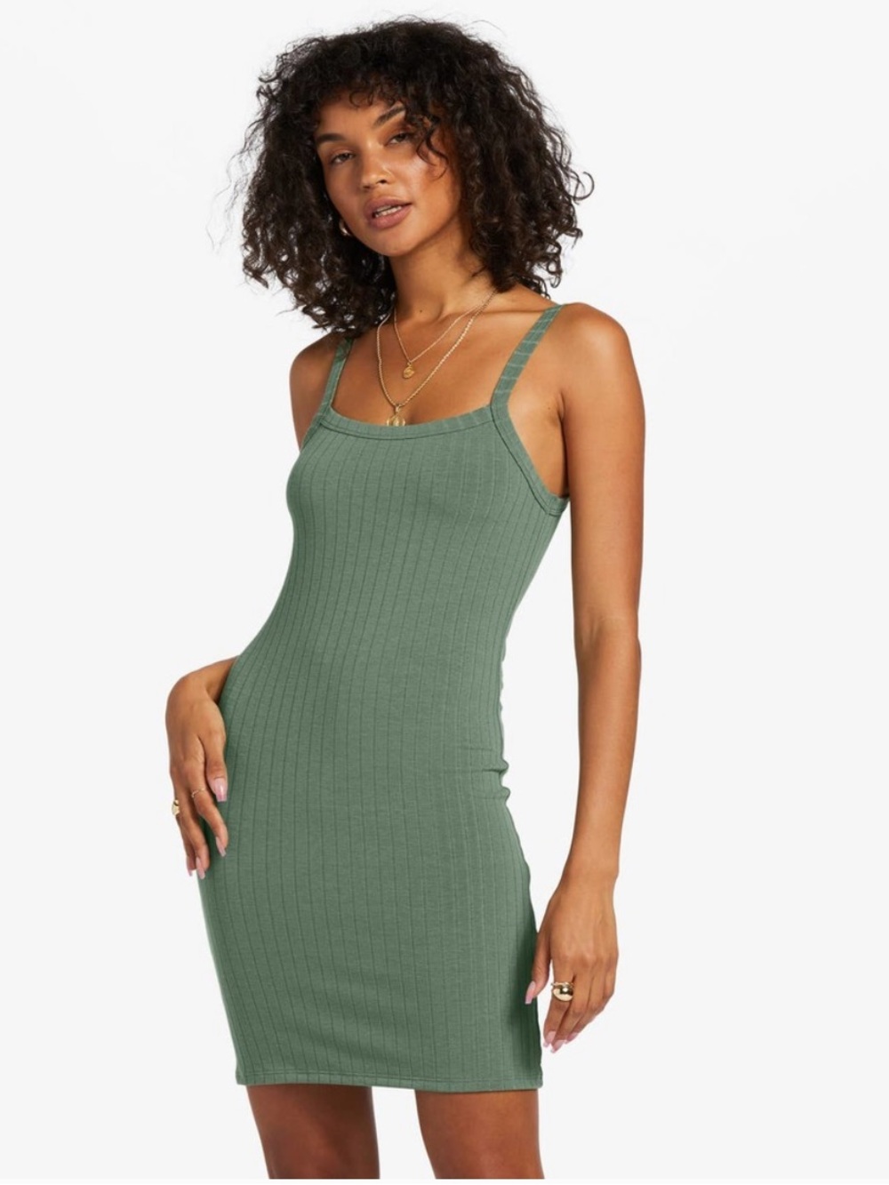 Billabong Summer Babe Ribbed Tank Dress